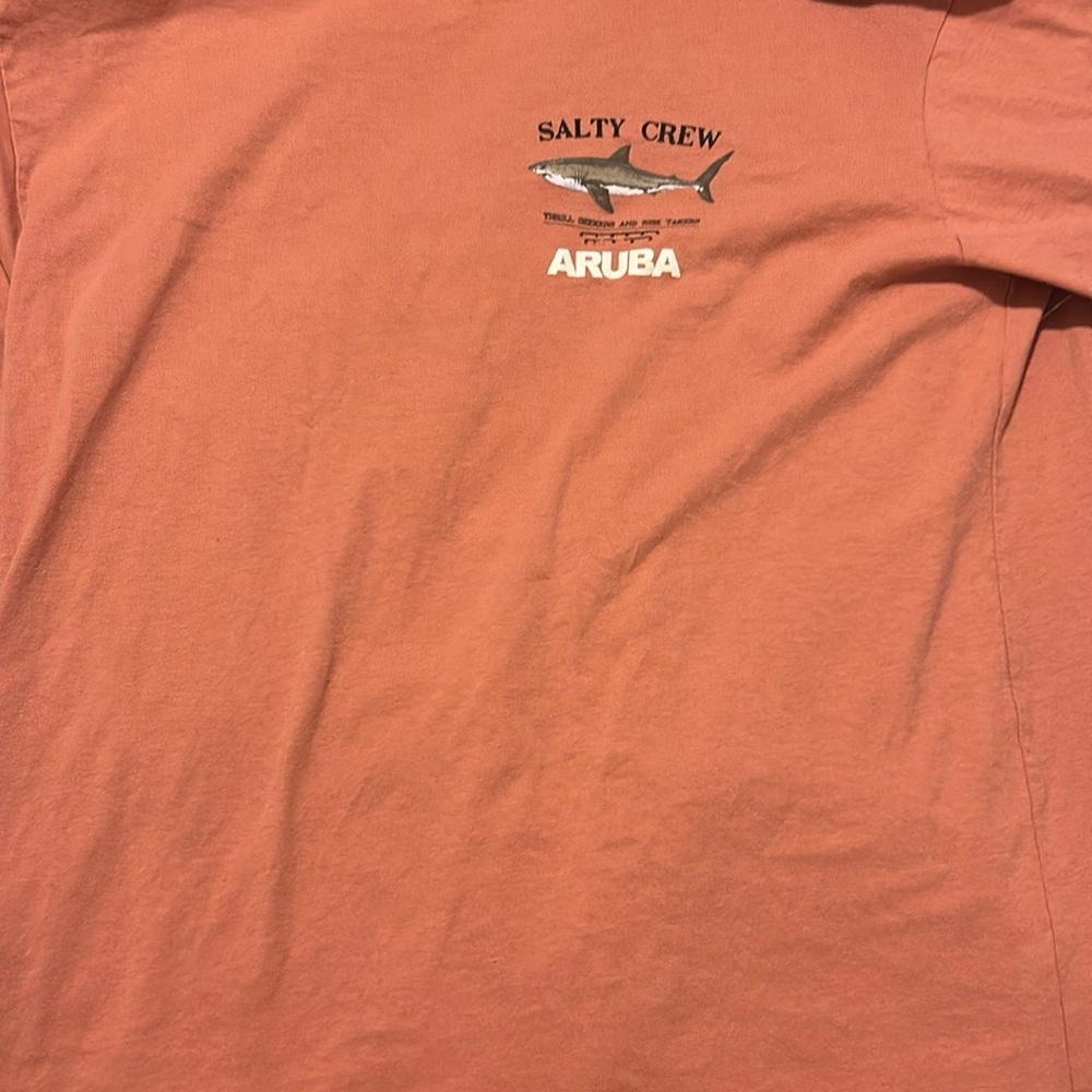 Salty crew shirt peachy color